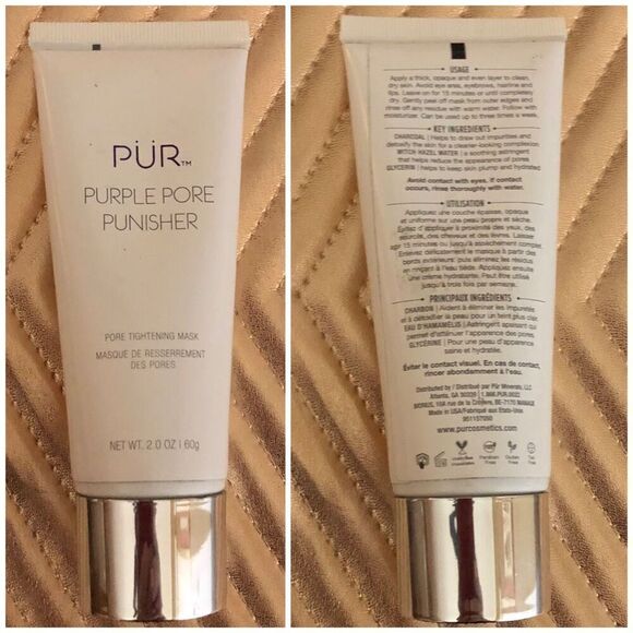 PUR - NWOT No Box - 2 Tubes Purple Pore Punisher Pore-Tightening Mask 2oz/Sealed - Picture 14 of 16